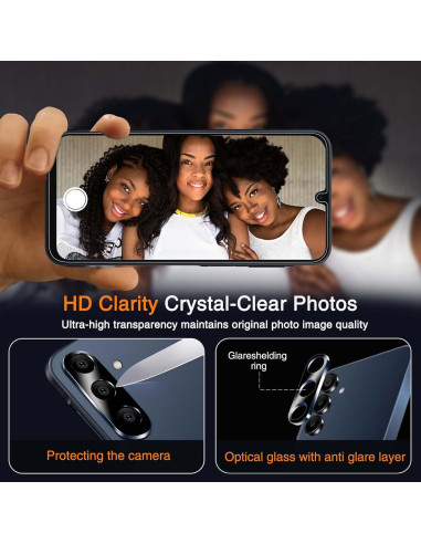 Protector de Pantalla y Lente Wiaocit para Samsung Galaxy A16 5G