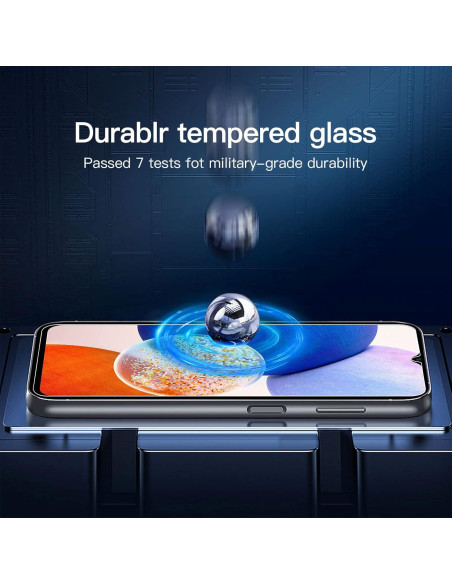 Protector de Pantalla Vidrio Templado NEW'C para Samsung Galaxy A14 5G Protector de Pantalla Vidrio Templado NEW'C para Samsung Galaxy A14 5G