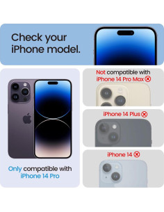 Protector de Pantalla Privado EZ-GLAZ para iPhone 14 Pro 6.1" 2