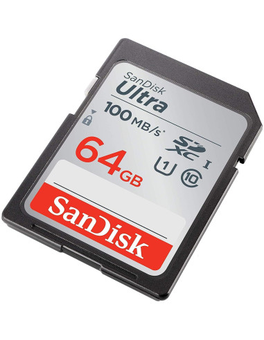 Paquete de 10 Tarjetas SD SanDisk Ultra 64GB UHS-I Clase 10