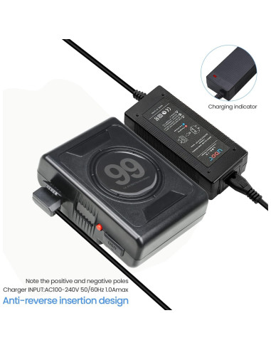 Batería de Montaje Dorado REYTRIC 99Wh 6875mAh con Cargador