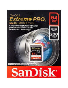 Paquete de 10 Tarjetas SD SanDisk 64GB Extreme Pro UHS-I 4K 2