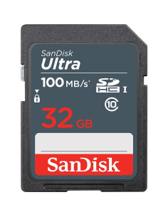 Paquete de 10 Tarjetas SanDisk Ultra 32GB SDHC + Lector 2