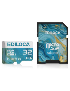 Tarjeta Micro SD 32GB PHISON UHS-I 90MB/s Adaptador SD