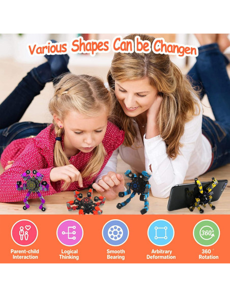 Paquete de 12 Juguetes Sensoriales Antiestrés BAOERHUI