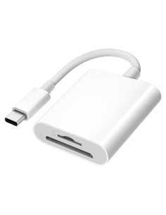 Lector de Tarjetas SD USB C xdgeLoad 2 Ranuras para iPhone 15/16