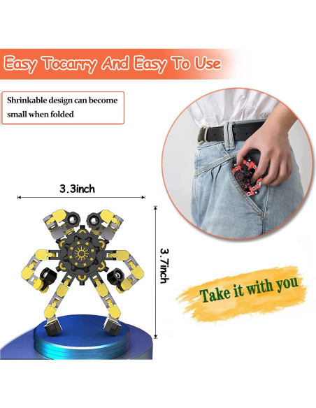 Paquete de 12 Juguetes Sensoriales Antiestrés BAOERHUI