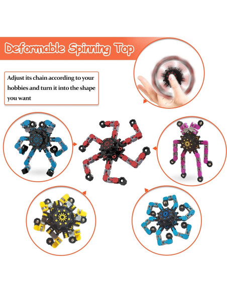 Paquete de 12 Juguetes Sensoriales Antiestrés BAOERHUI