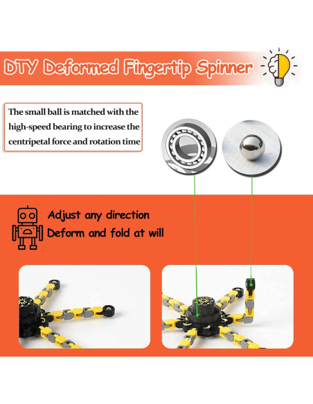 Paquete de 12 Juguetes Sensoriales Antiestrés BAOERHUI