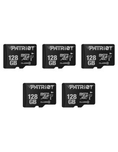 Tarjeta Micro SD Patriot LX 128GB - Paquete de 5 UHS-I