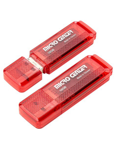 Micro Center USB 3.0 Flash Drive 16GB Rojo 2-Pack