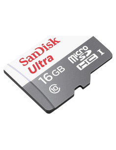 Tarjeta microSDHC SanDisk Ultra 16GB 80MB/s Clase 10