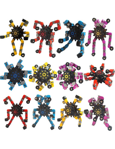 Paquete de 12 Juguetes Sensoriales Antiestrés BAOERHUI