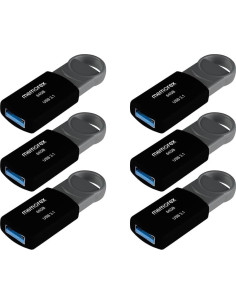 Memorex USB 3.1 Unidad Flash 64GB - Paquete de 6 2