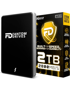 SSD Externo Fantom Drives eXtreme 2TB Thunderbolt 3 2800MB/s 2