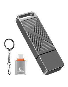 EASTBULL Unidad Flash USB 3.0 32GB con Adaptador USB C y Llavero