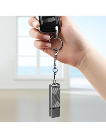 EASTBULL Unidad Flash USB 3.0 32GB con Adaptador USB C y Llavero EASTBULL Unidad Flash USB 3.0 32GB con Adaptador USB C y Llavero