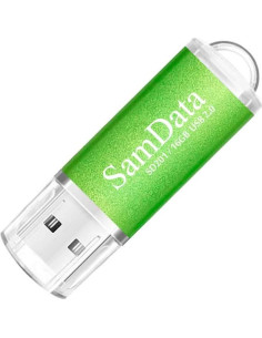 Paquete de 3 Memorias USB 2.0 SamData 16GB Multicolor 2