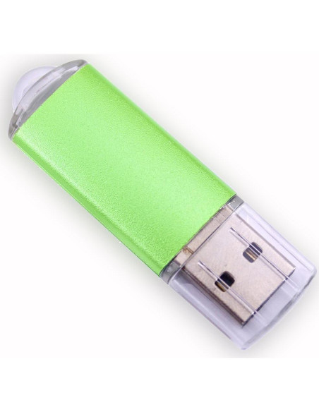 Paquete de 5 Pendrives USB 2.0 Ebamaz 128MB Metal Blanco Paquete de 5 Pendrives USB 2.0 Ebamaz 128MB Metal Blanco