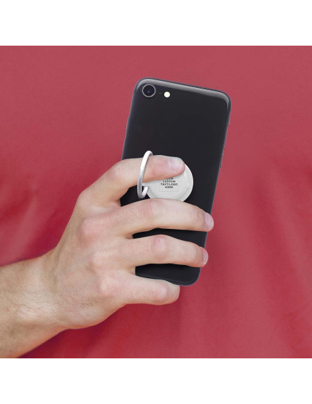 Pack de 10 Soportes de Teléfono Celular Eclipse Personalizables - Blanco