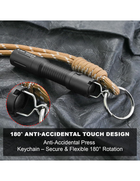 Linterna Compacta Powertac E3R Nova 820 Lúmenes Recargable