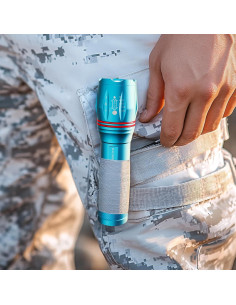 Linternas LED HAUSBELL A100 2 Pack Impermeables 2000 Lúmenes 2