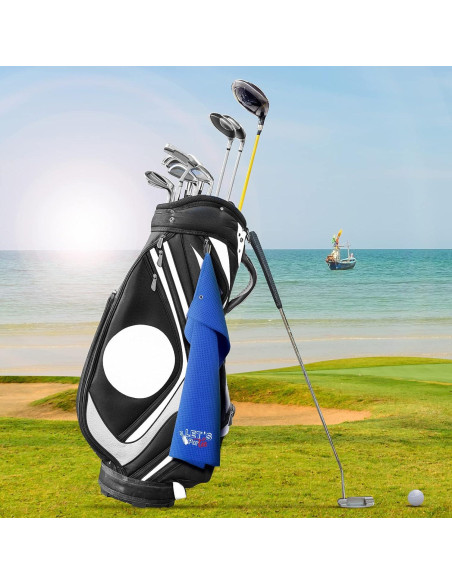 Toallas de Golf Hosuly 4 Pcs Microfibra 60x40 cm