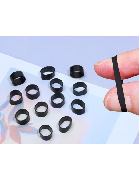 Correas de Silicona para Cables ONLYKXY 500 Piezas 8x5mm