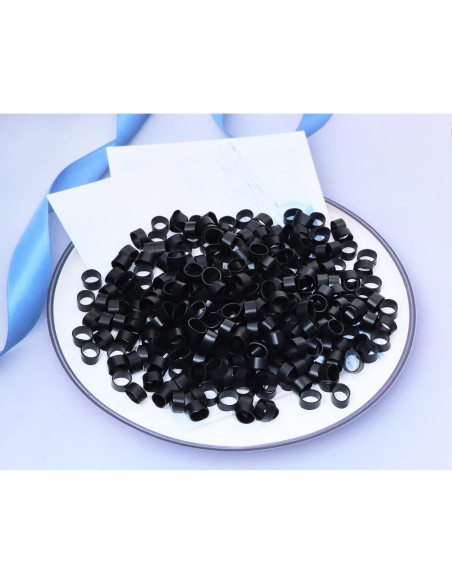 Correas de Silicona para Cables ONLYKXY 500 Piezas 8x5mm