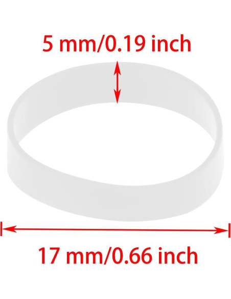 Sujetacables de Silicona ONLYKXY 100 Piezas 17mm Reutilizables