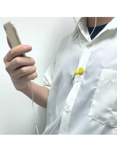 Clips Magnéticos para Cables SUNFICON 7 Piezas Silicona