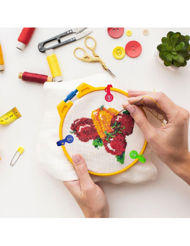 Clips Magnéticos para Cables SUNFICON 7 Piezas Silicona