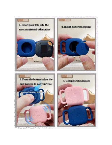 Soporte de Collar de Perro Rzttwl para Tile Mate 2022-2024