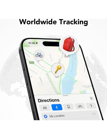 Air Tags 4 Pack Aowoka - Rastreador Bluetooth IP67 para iOS Air Tags 4 Pack Aowoka - Rastreador Bluetooth IP67 para iOS