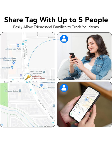 Air Tags 4 Pack Aowoka - Rastreador Bluetooth IP67 para iOS Air Tags 4 Pack Aowoka - Rastreador Bluetooth IP67 para iOS