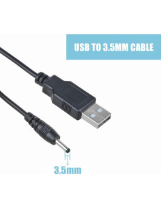 CJP-Geek Cable USB de Reemplazo para Disco Duro 2.5" 2