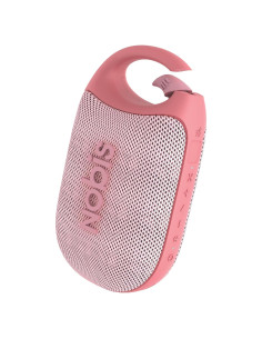 Altavoz Bluetooth Portátil Nobis N1 Rosa, 24H Reproducción, IP68