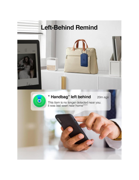 Etiqueta de Equipaje Inteligente TopMade con Find My, Azul