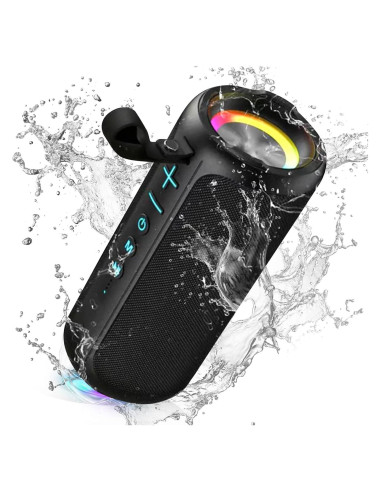 Altavoz Inalámbrico ZZA K5 24W Impermeable 360 para Playa