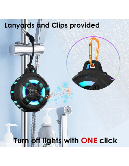 Altavoz Bluetooth Portátil XLEADER X8, IP67, 10W, 24h Batería