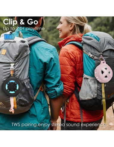 Altavoz Bluetooth Portátil XLEADER X8, IP67, 10W, 24h Batería