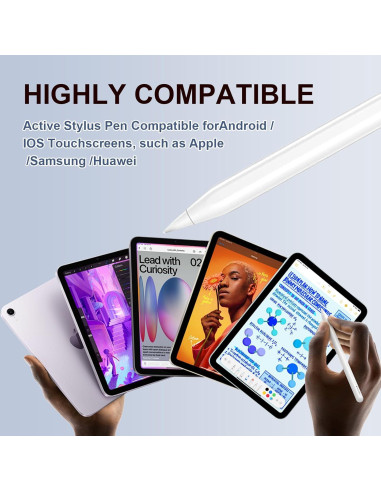 Bolígrafo Estilográfico Rgar Negro 2 Piezas para Tablets