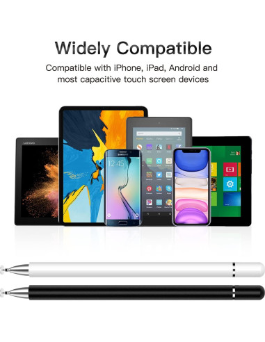 Lápiz Stylus Doble Punta STYLUSHOME para Pantallas Táctiles