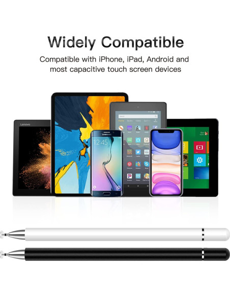 Lápiz Stylus Doble Punta STYLUSHOME para Pantallas Táctiles