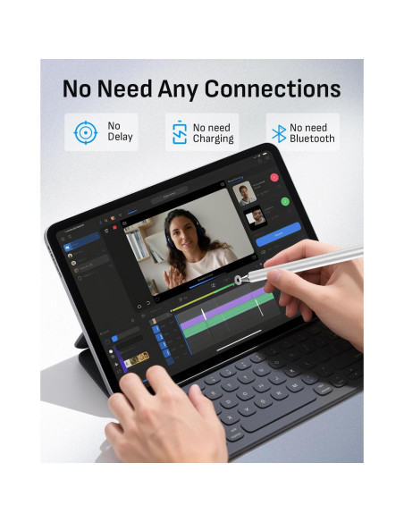 Set de 5 Stylus MYSTILUCK con 14 Puntas para Pantallas Táctiles