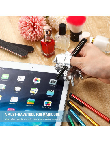 Bolígrafos Estilográficos Universales Outus - 120 Piezas, 12 Colores