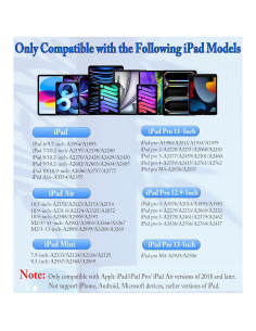 Lápiz Stylus Activo CMARS para iPad 2018-2023 - Negro 2