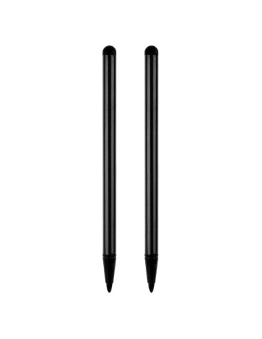 2 Bolígrafos Estilográficos Weicoca Táctiles Negros Alta Precisión
