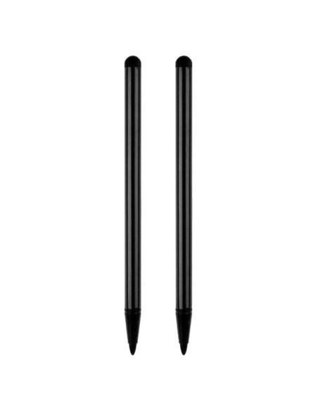 2 Bolígrafos Estilográficos Weicoca Táctiles Negros Alta Precisión