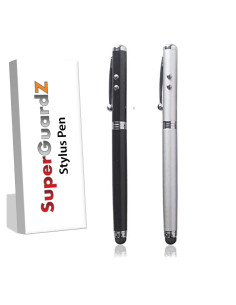 Bolígrafo Stylus 4-en-1 DuraForcity Negro y Plata